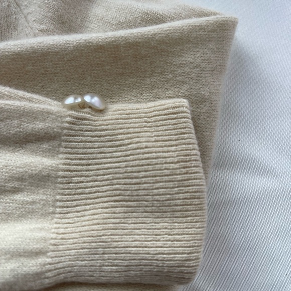 Vintage Hadley Cashmere Sweater with detachable Mink Collar Size small - Picture 11 of 16